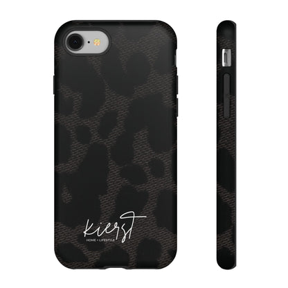 Black Leopard iPhone Case