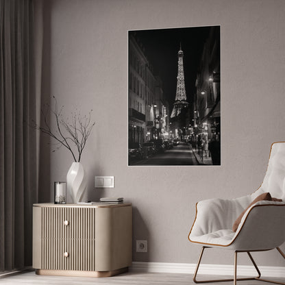 Dreaming of Paris Black & White Gloss Posters