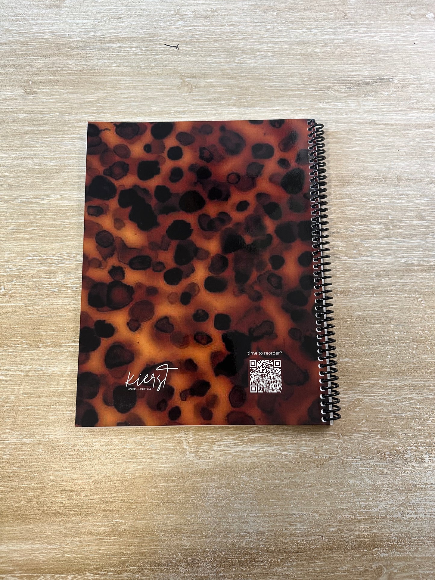 Ember Tortoise Notebook