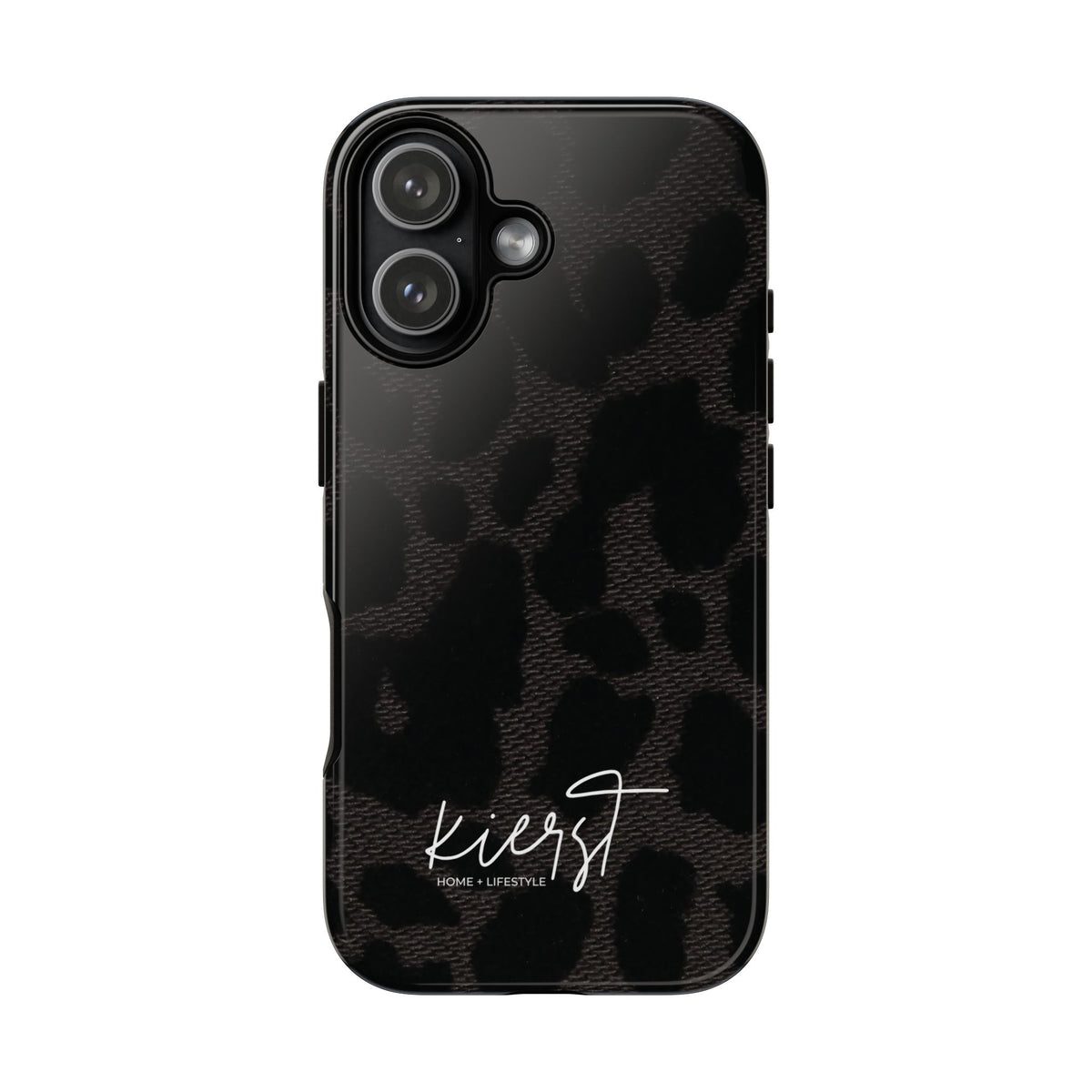 Black Leopard iPhone Case