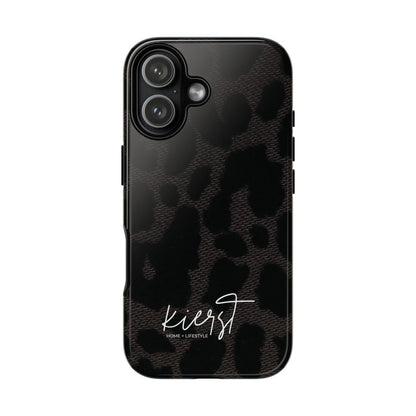 Black Leopard iPhone Case