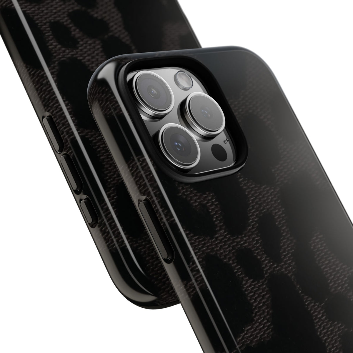 Black Leopard iPhone Case