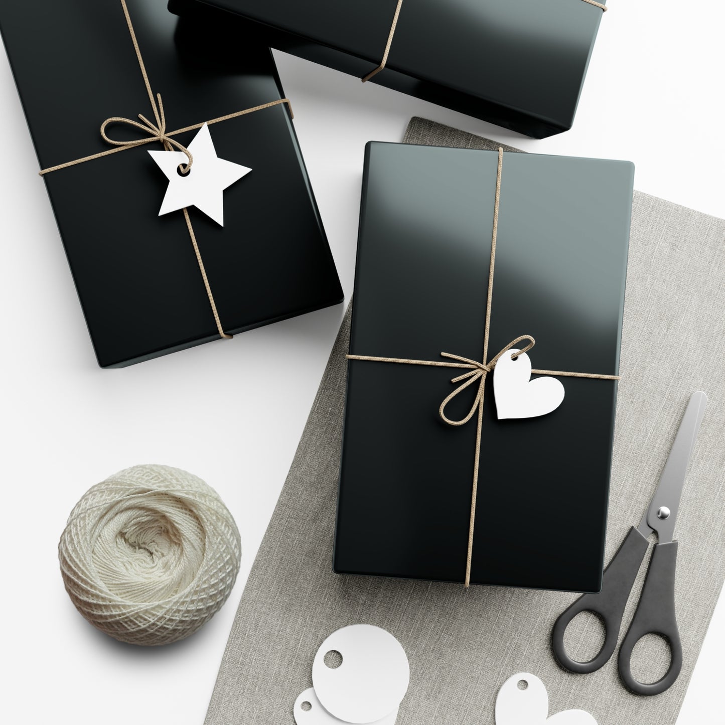 Black Gift Wrapping Paper