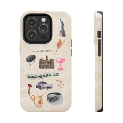 Vintage Stickers iPhone Case