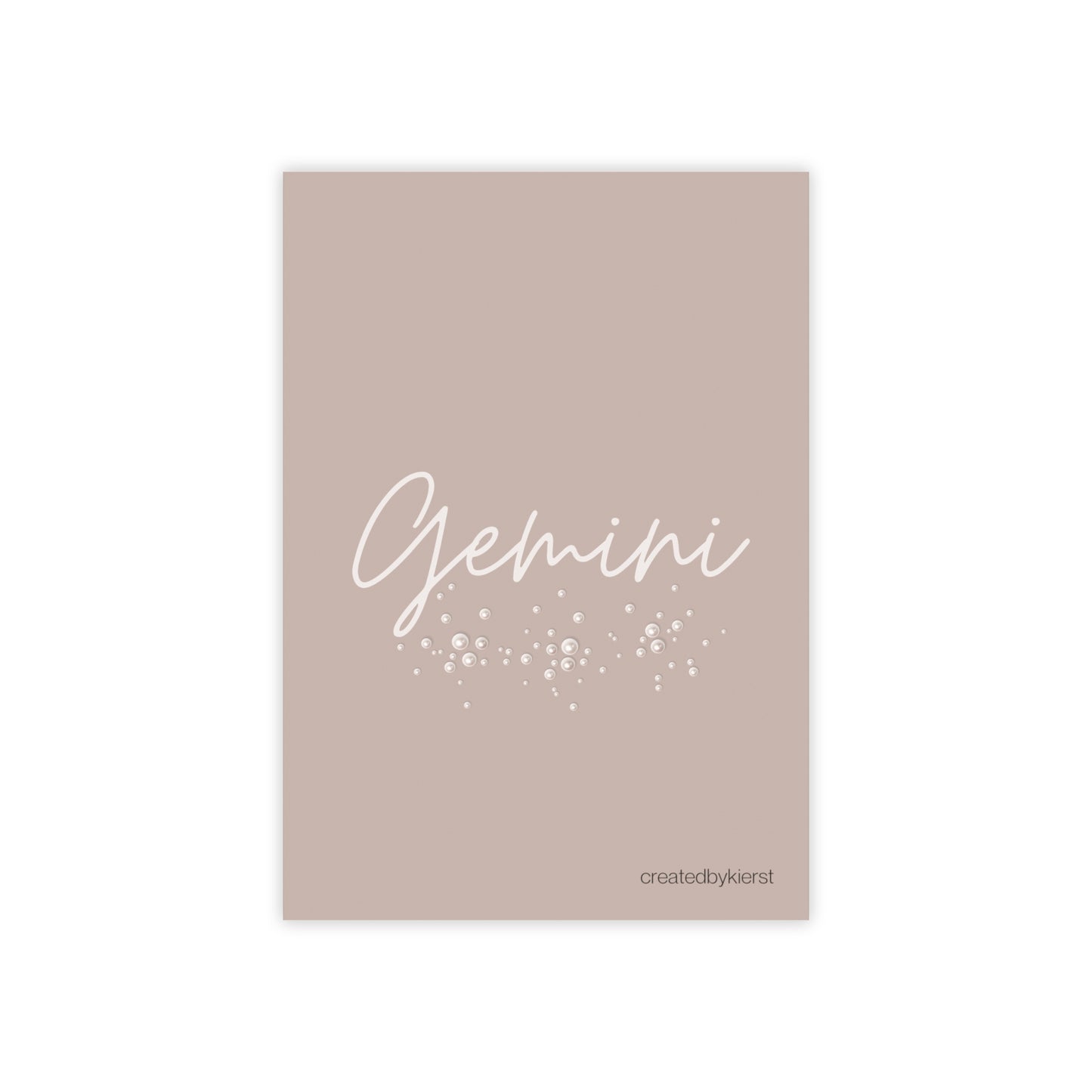 Gemini and Pearls Post-it® Note Pads