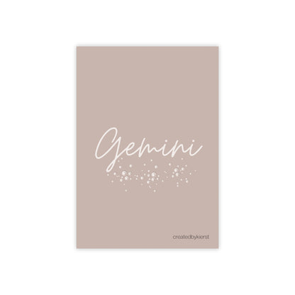 Gemini and Pearls Post-it® Note Pads