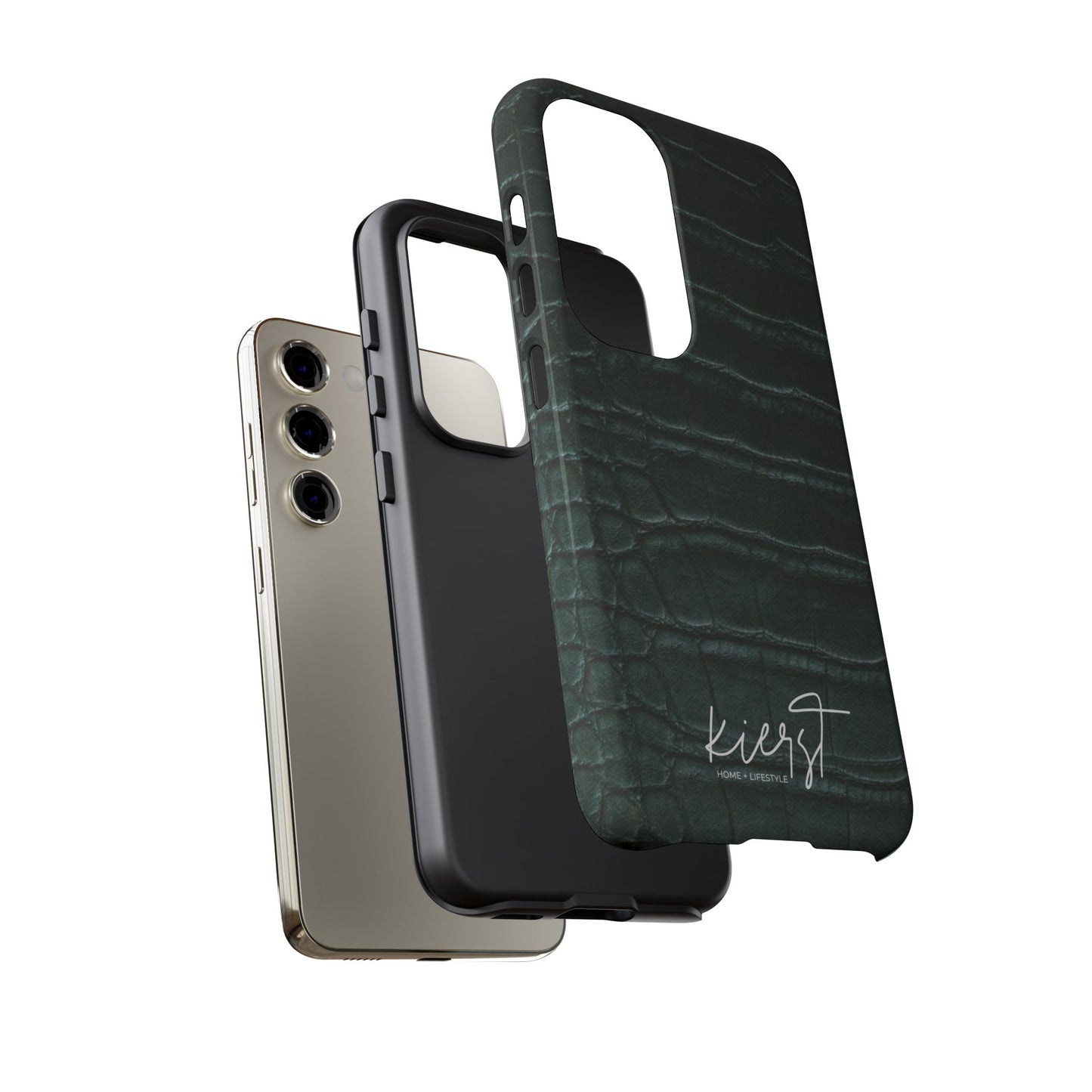 Emerald Crocodile Print Samsung Galaxy Case | Bold. Luxe. Unapologetic.