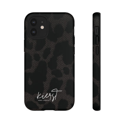 Black Leopard iPhone Case