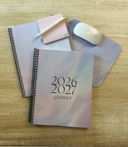Lilac Marble Notebook