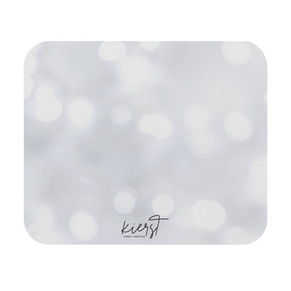 White Sparkle Mouse Pad