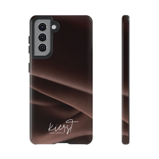 Chocolate Silk Print Samsung Galaxy Case | Bold. Luxe. Unapologetic.