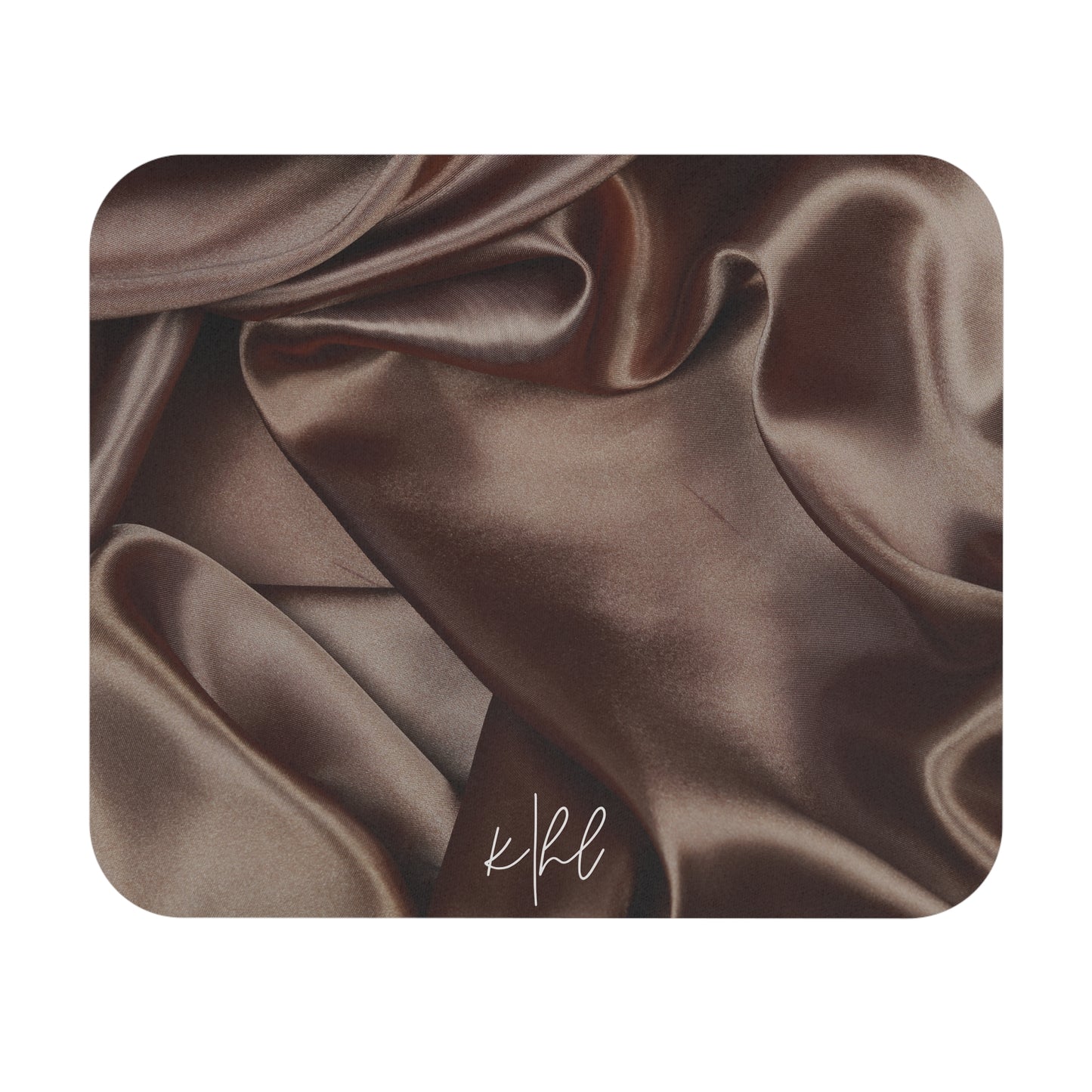 Chocolate Silk Print Mouse Pad