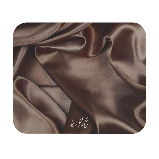Chocolate Silk Print Mouse Pad