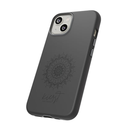 Black Mandala iPhone Case | Refined Calm in Every Curve
