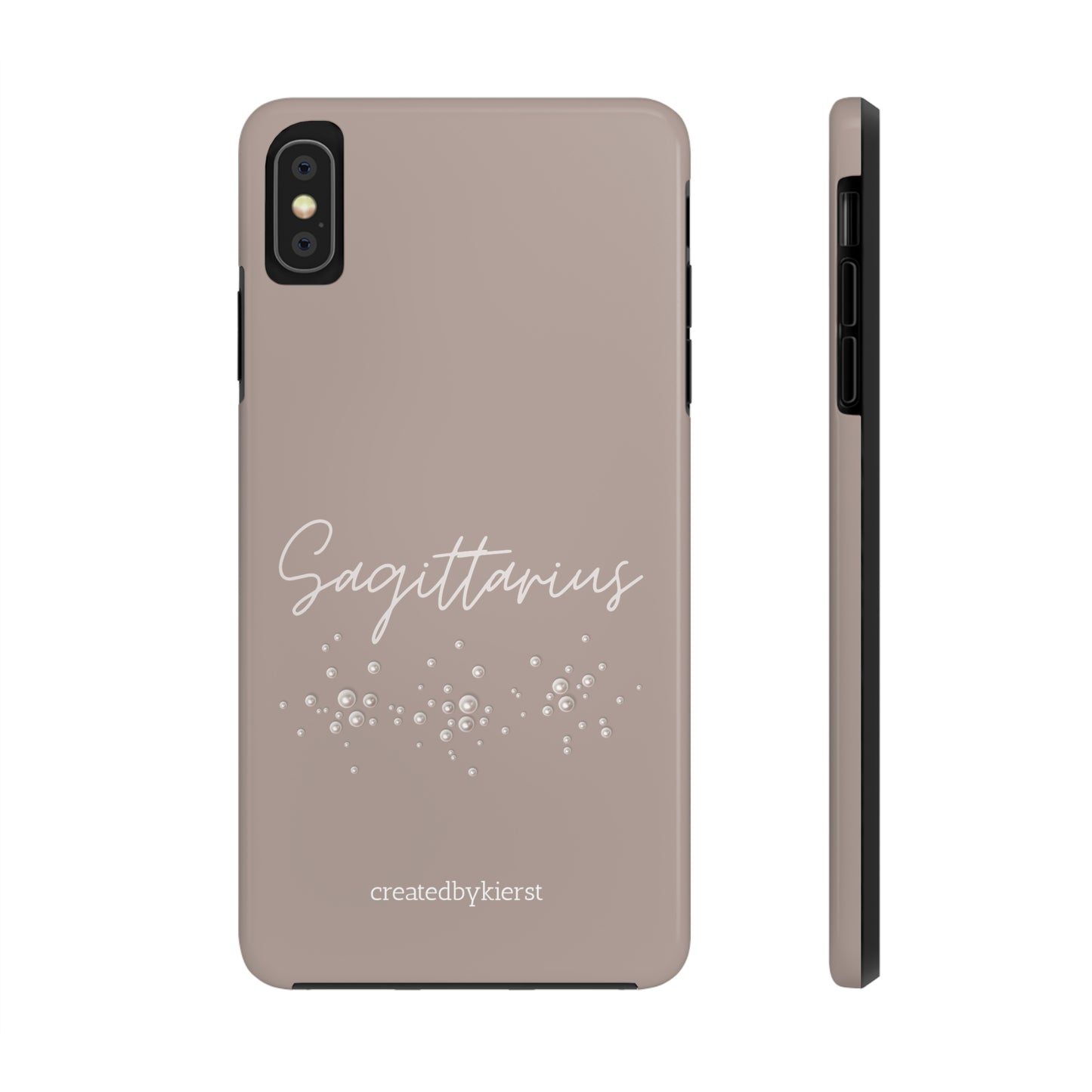 Sagittarius and Pearls iPhone Case