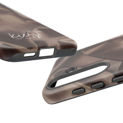 Chocolate Silk Print Samsung Galaxy Phone Case