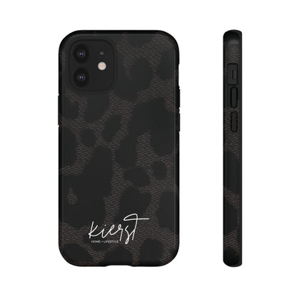 Black Leopard iPhone Case