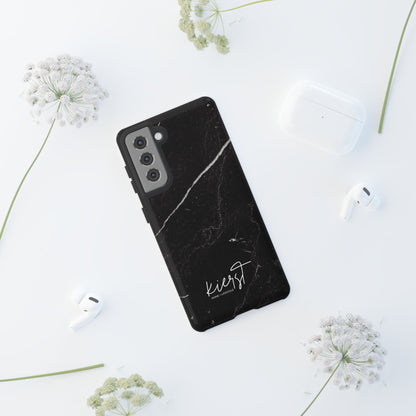 Black Marble Samsung Galaxy Phone Case | Elevated Protection Meets Timeless Design