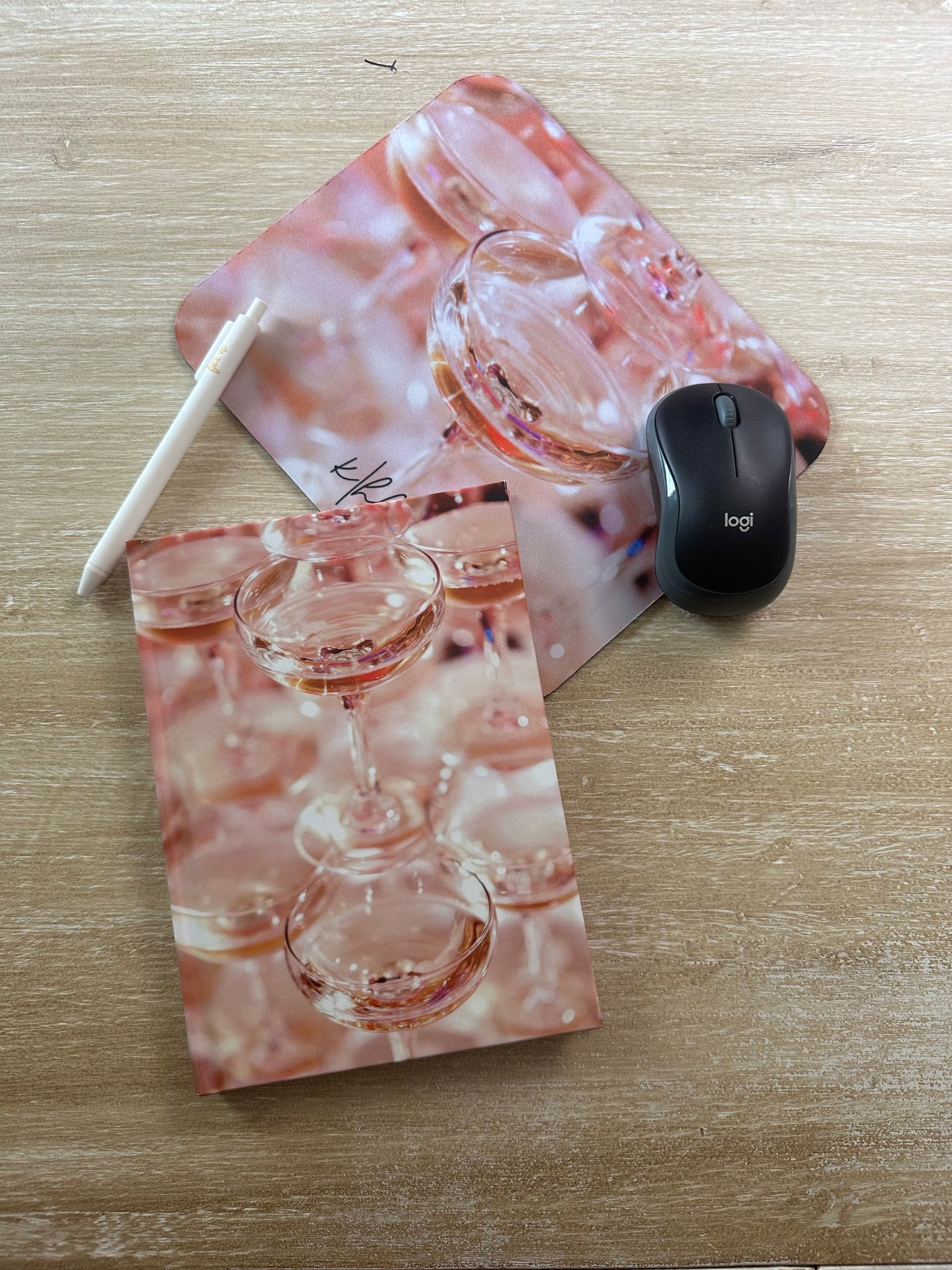 Champagne Coupe Mouse Pad