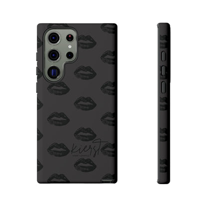 Black Lips Samsung Galaxy Phone Case