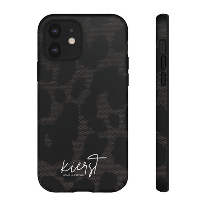 Black Leopard iPhone Case