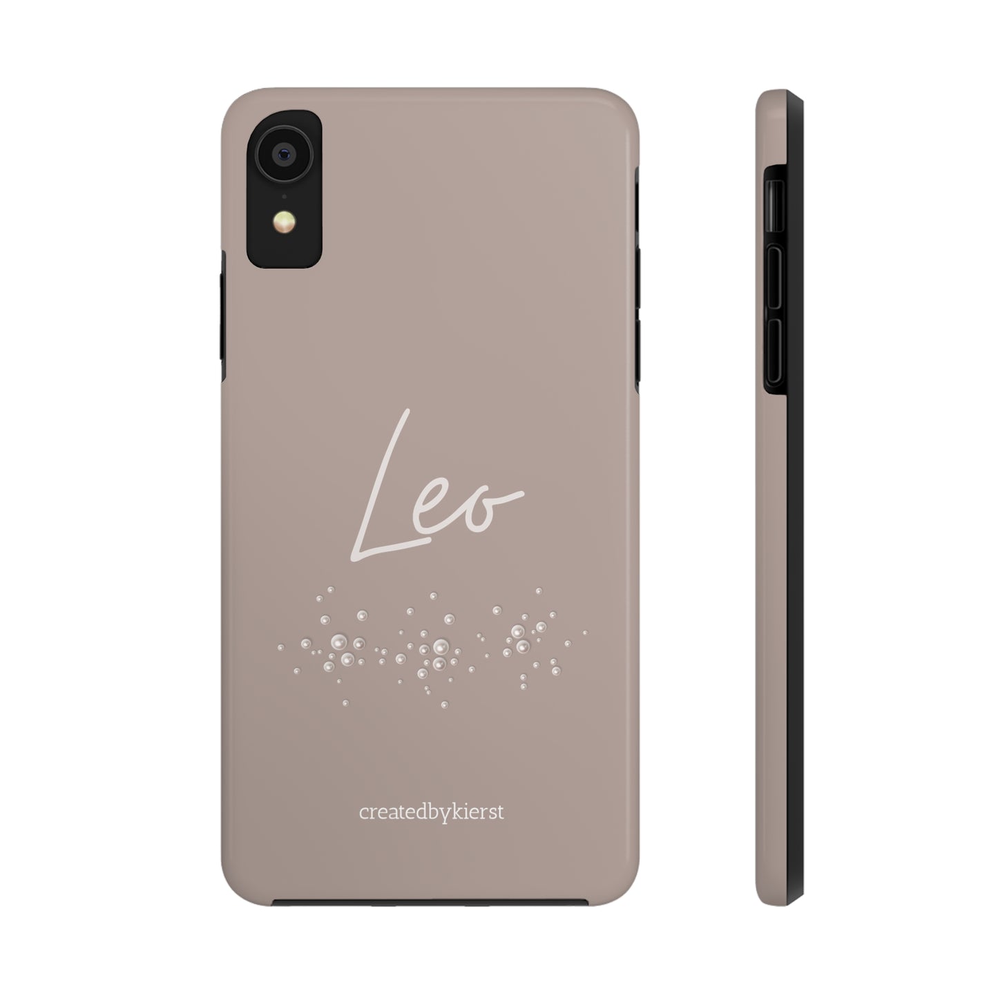 Leo and Pearls iPhone Case