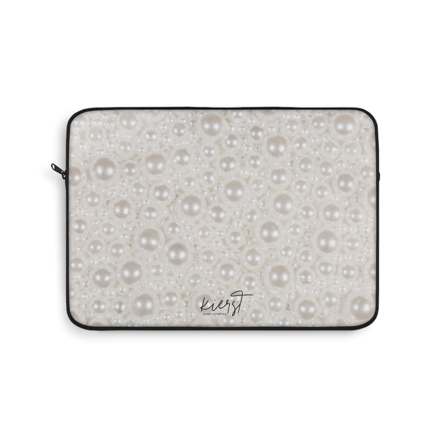 Various Pearls Laptop Sleeve | Glam Neutrals for Elevated Workspaces