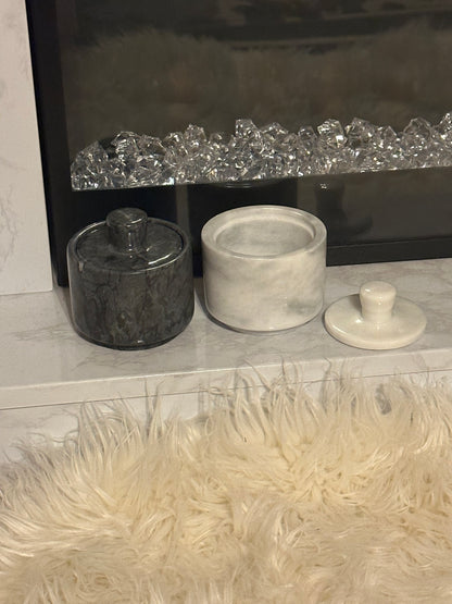 Marble Spice Cellar with Lid