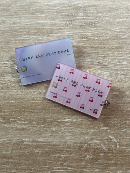 Imperfect: Swipe + Pray Keychain