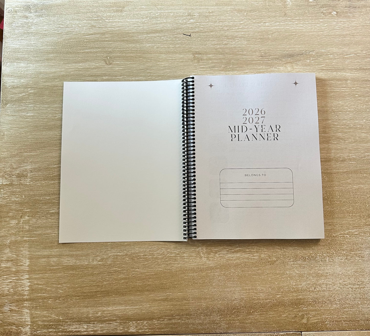 2026 - 2027 Ember Tortoise Mid Year Lifestyle Planner