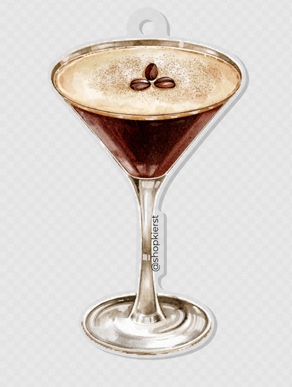Espresso Martini II Ornament + Keychain