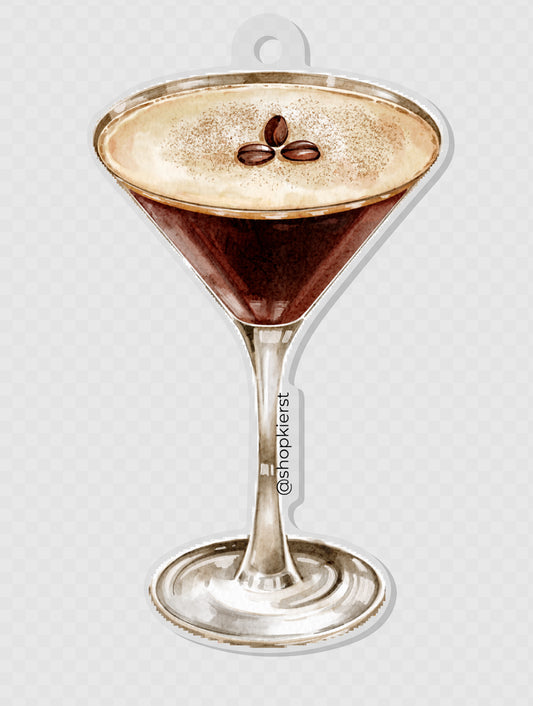 Espresso Martini II Ornament + Keychain