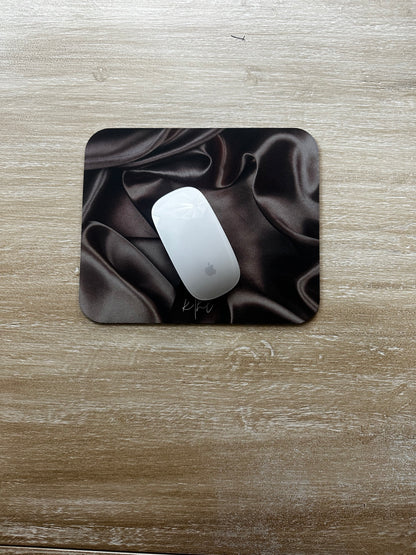 Chocolate Silk Print Mouse Pad