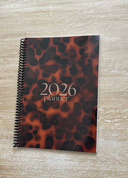 2026 Lifestyle Planner Ember Tortoise