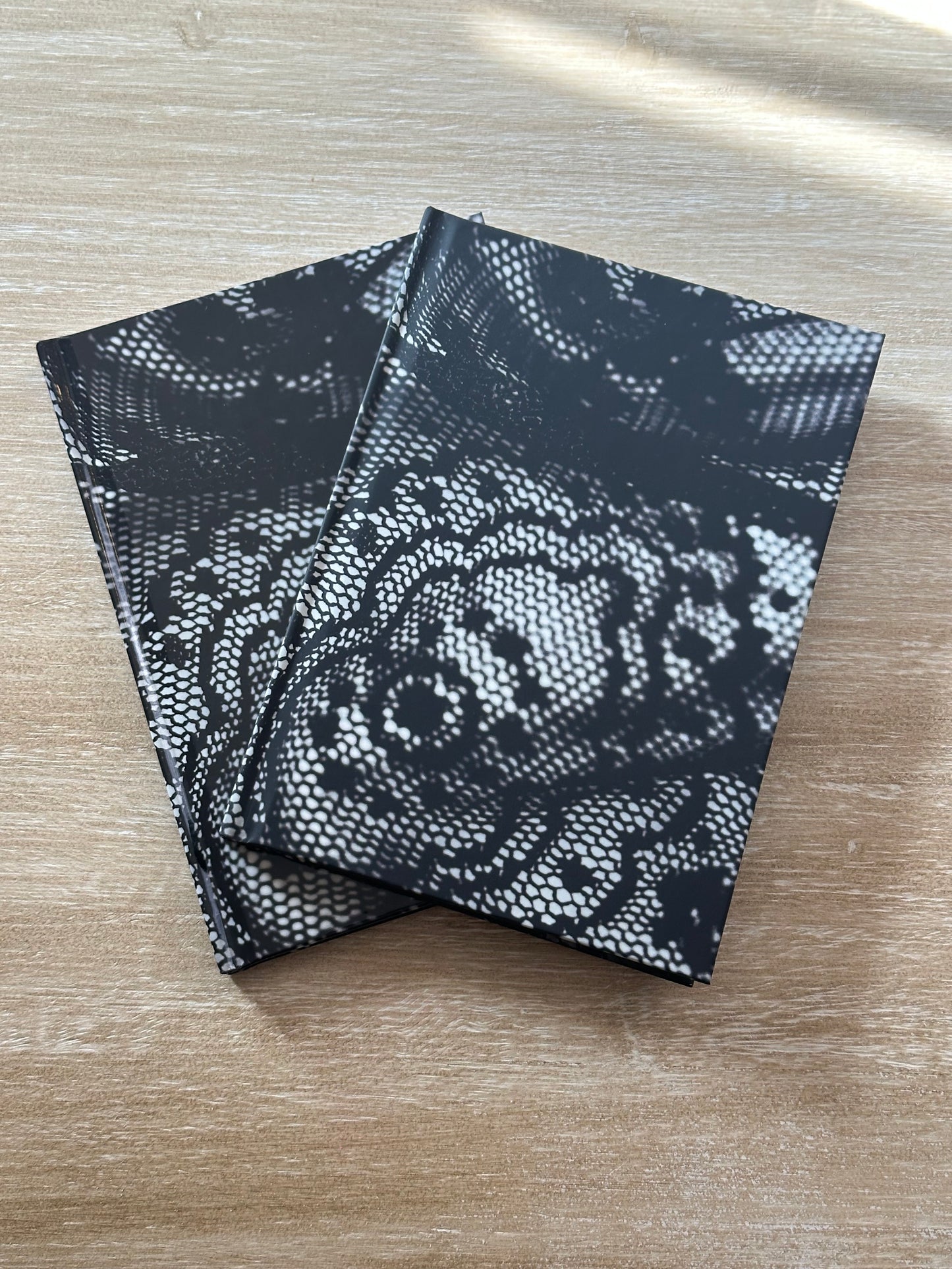 Black and White Lace Journal