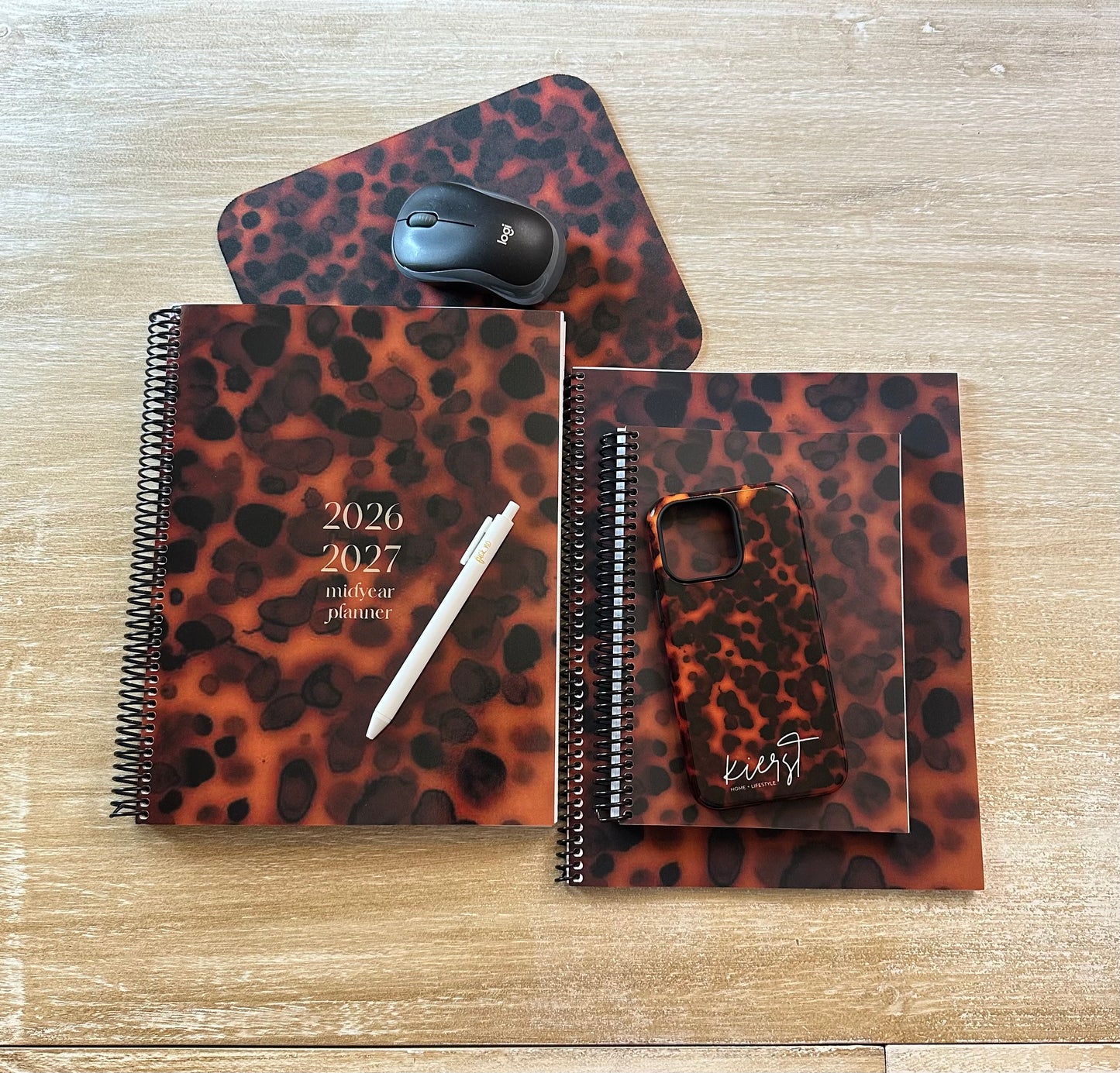 2026 - 2027 Ember Tortoise Mid Year Lifestyle Planner