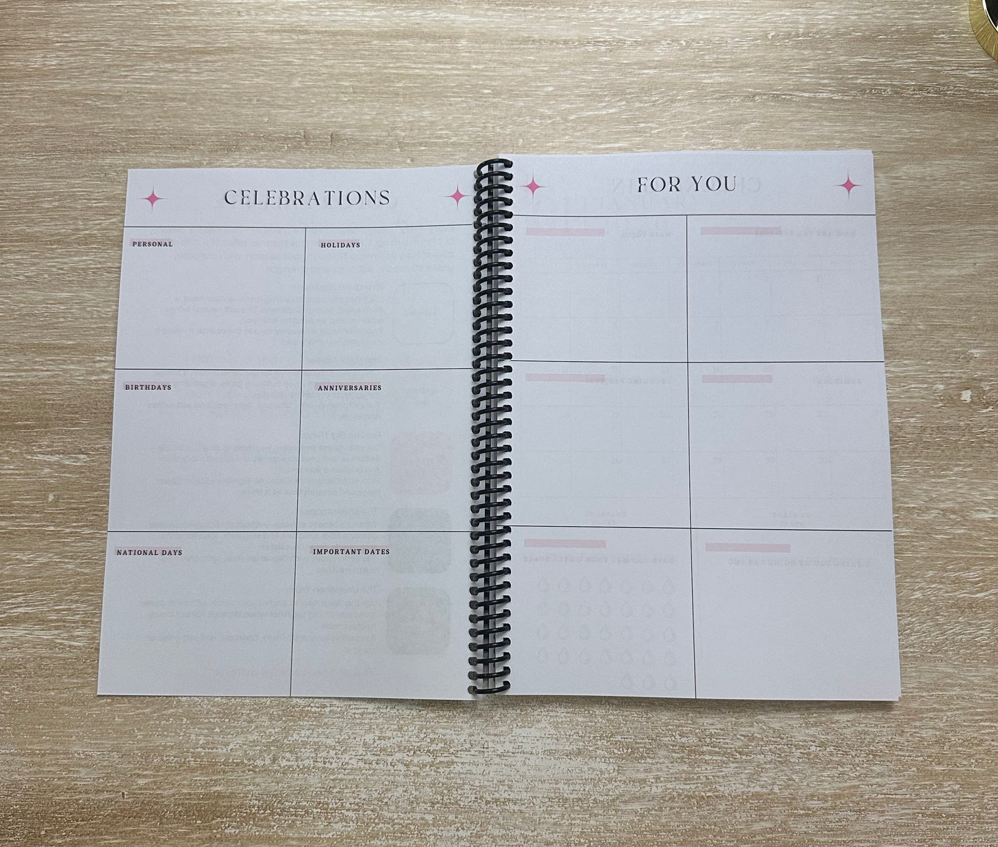 2026 Lifestyle Planner Pearl Essence