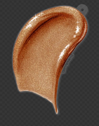 Liquid Glow Ornament + Keychain (Medium Skin Tone)