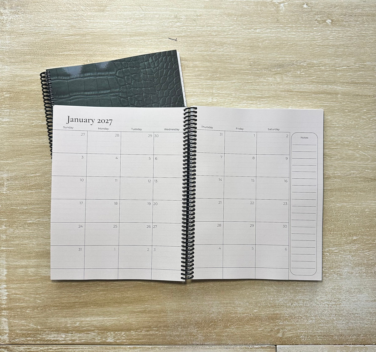 2027 Emerald Crocodile Lifestyle Planner