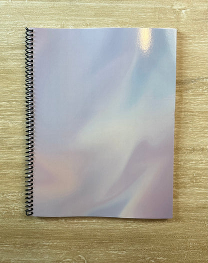Lilac Marble Notebook