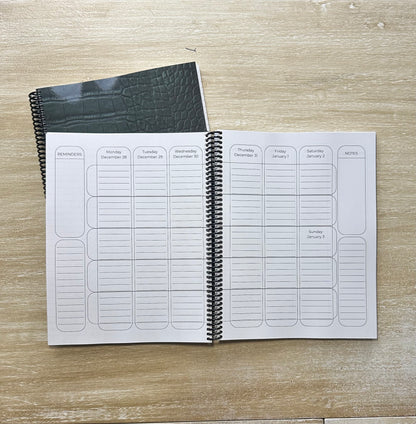 2027 Emerald Crocodile Lifestyle Planner