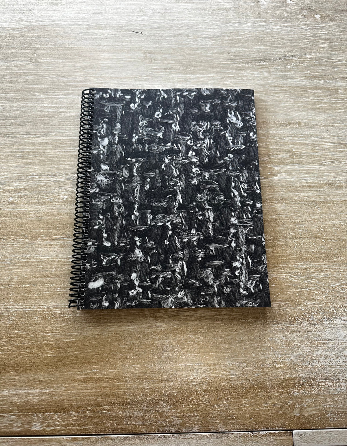 Grey Tweed Notebook