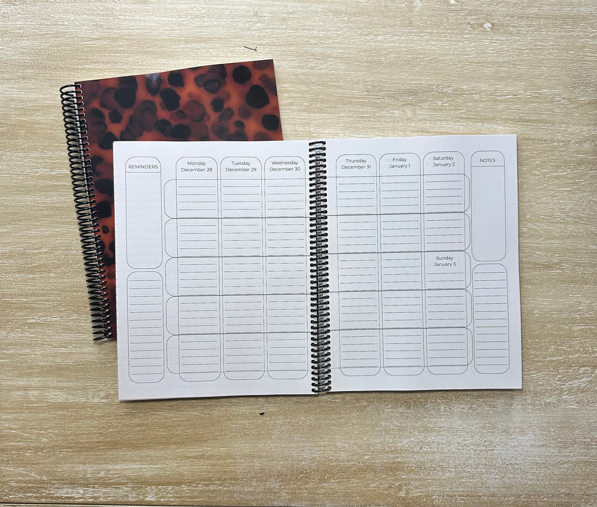 2027 Ember Tortoise Lifestyle Planner