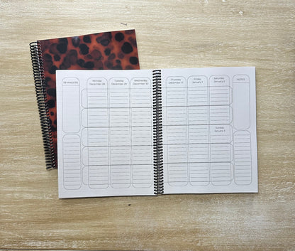 2027 Ember Tortoise Lifestyle Planner