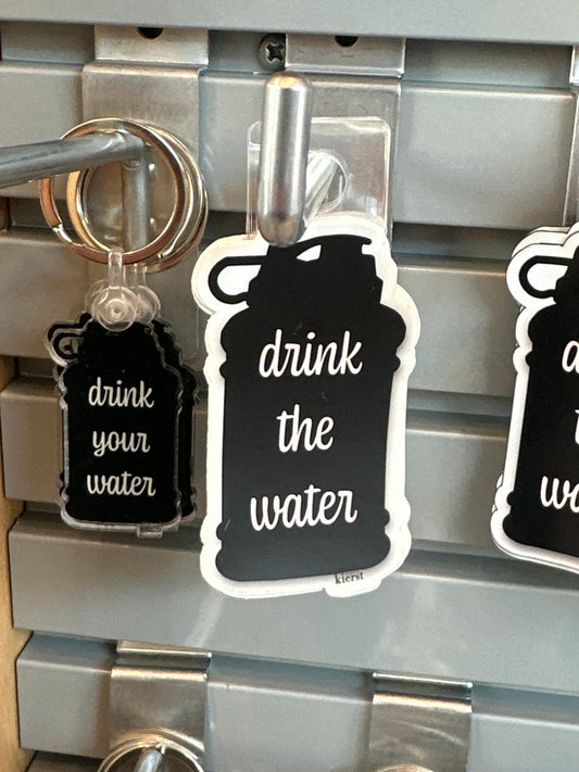 Drink Your Water Sticker