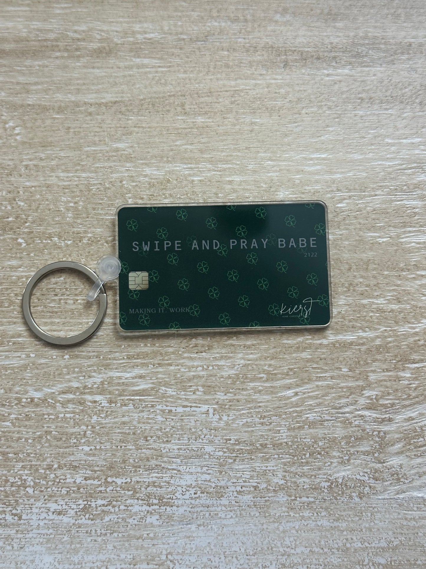 Swipe + Pray Keychain