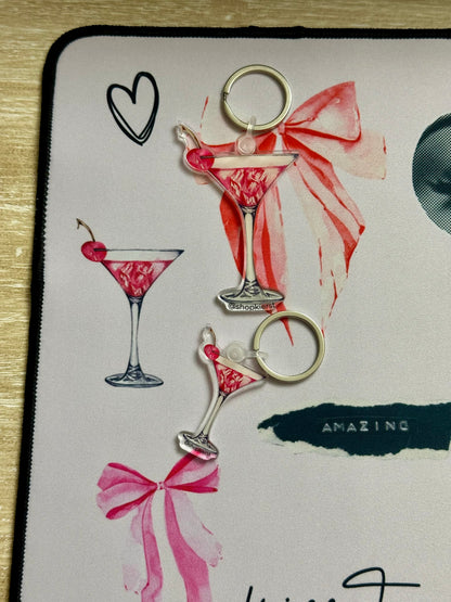 Cherry & Cosmo Ornament + Keychain