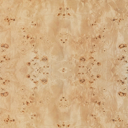 Carnegie Seven-Drawer Chest in Burl Wood & Brass