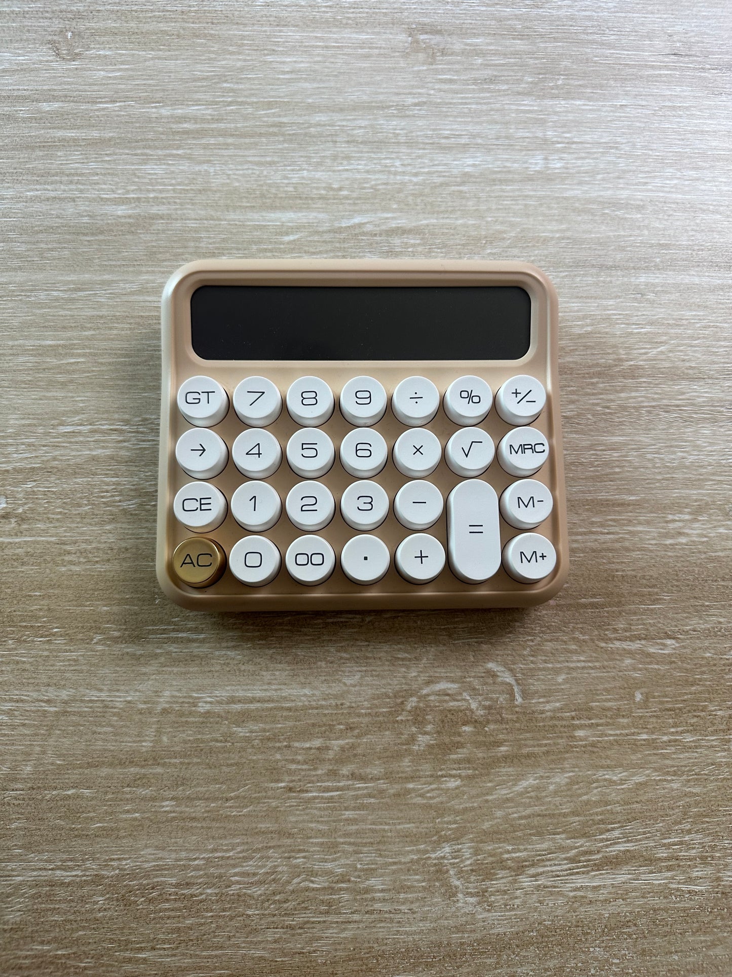 Tan Desk Calculator