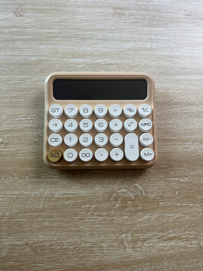 Tan Desk Calculator